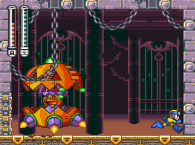 Mega Man 7 screenshot - Shade Man